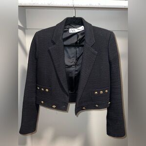Zara tweed blazer